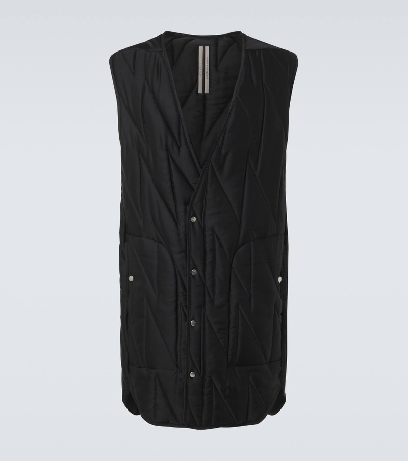 Quilted puffer vest - 1