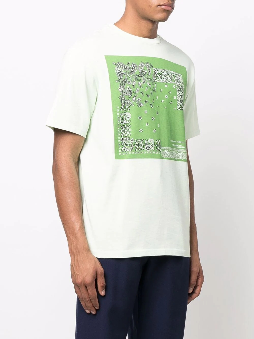 bandana-print organic cotton T-shirt - 3