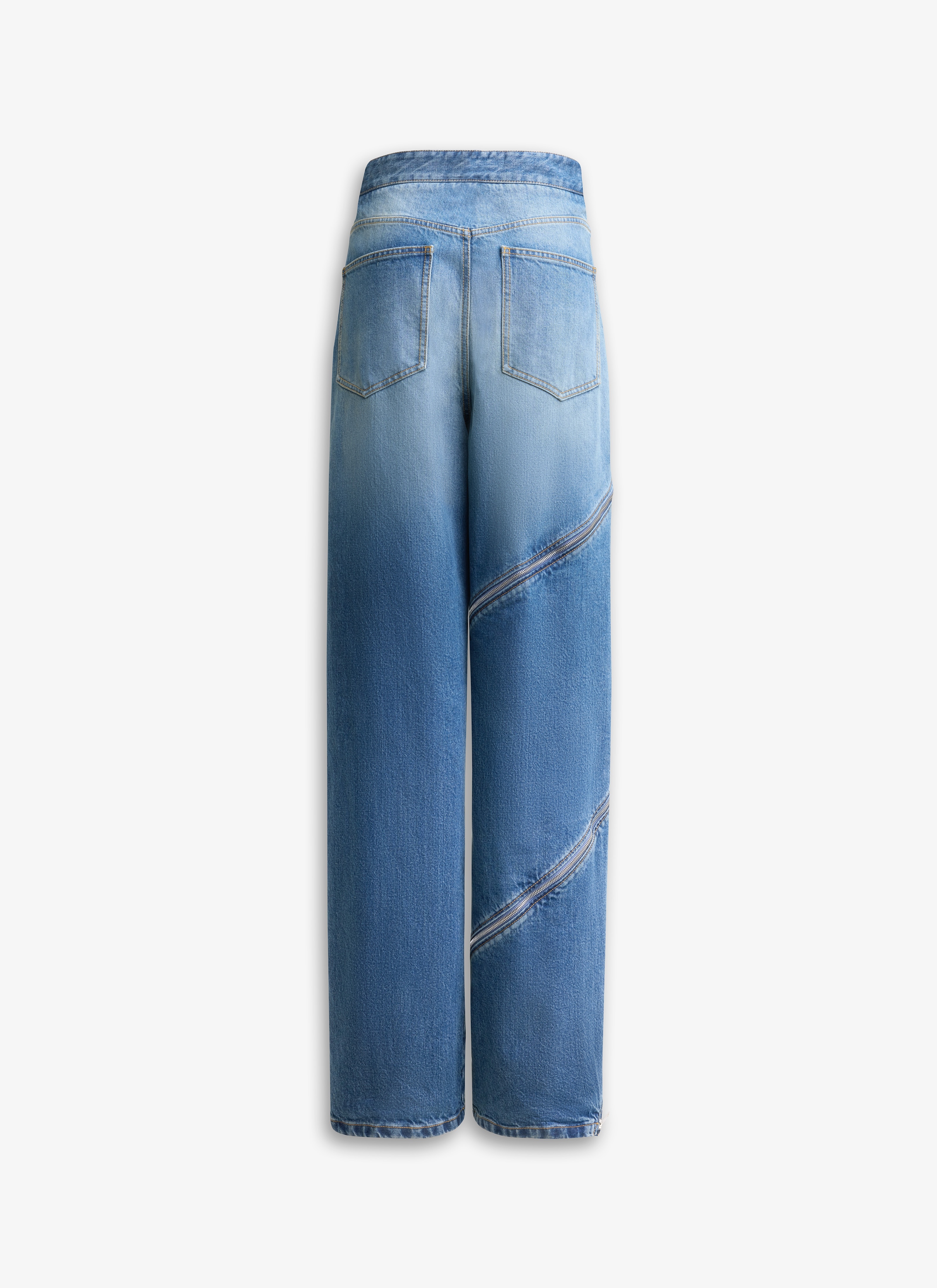 SPIRAL JEANS IN FADED DENIM - 2
