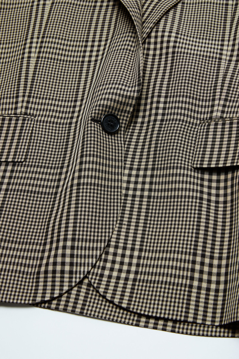 Single-breasted jacket - Regular fit - Multi brown 6