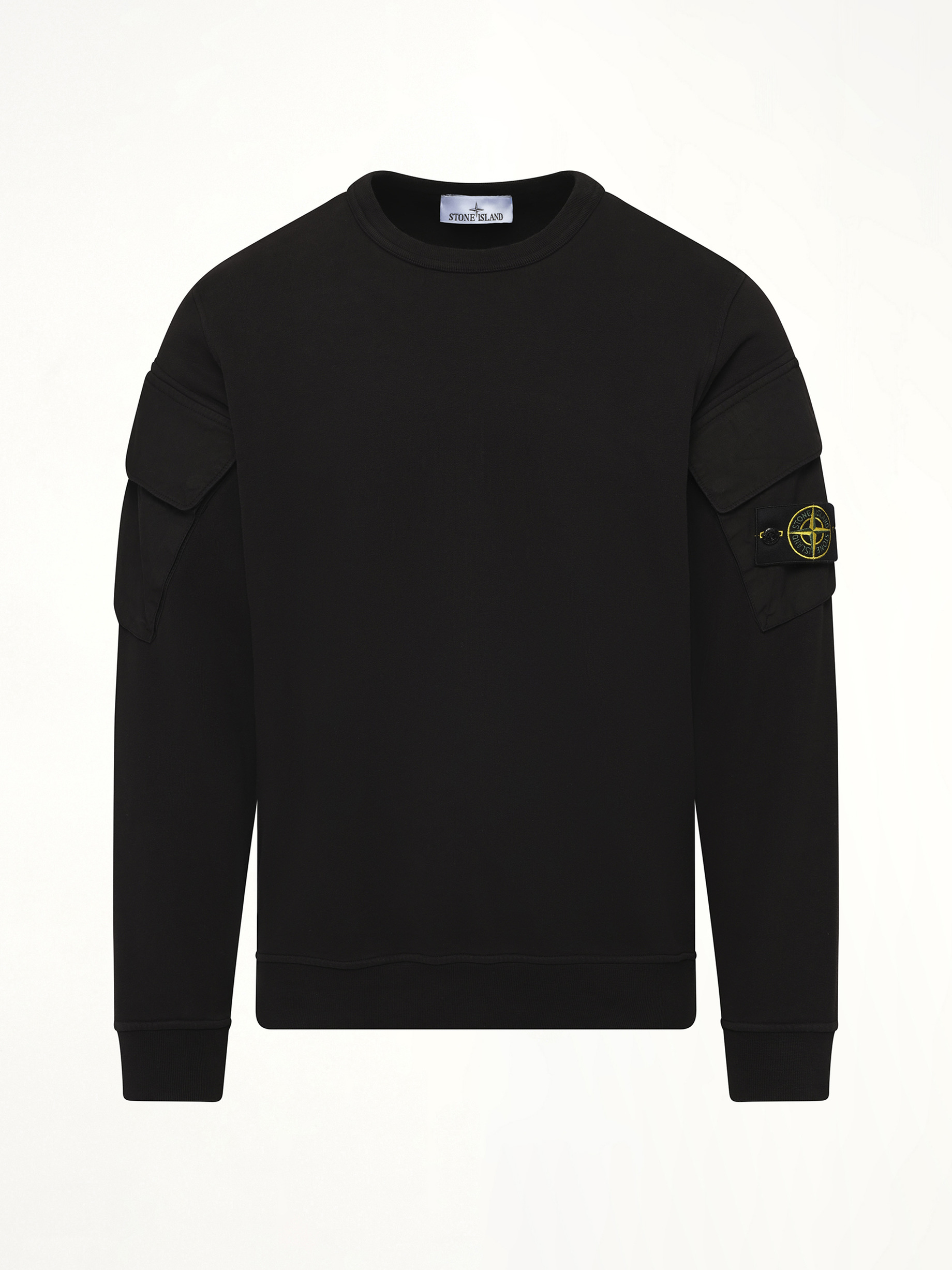 610000 Cotton Fleece Sweatshirt in Black - 2