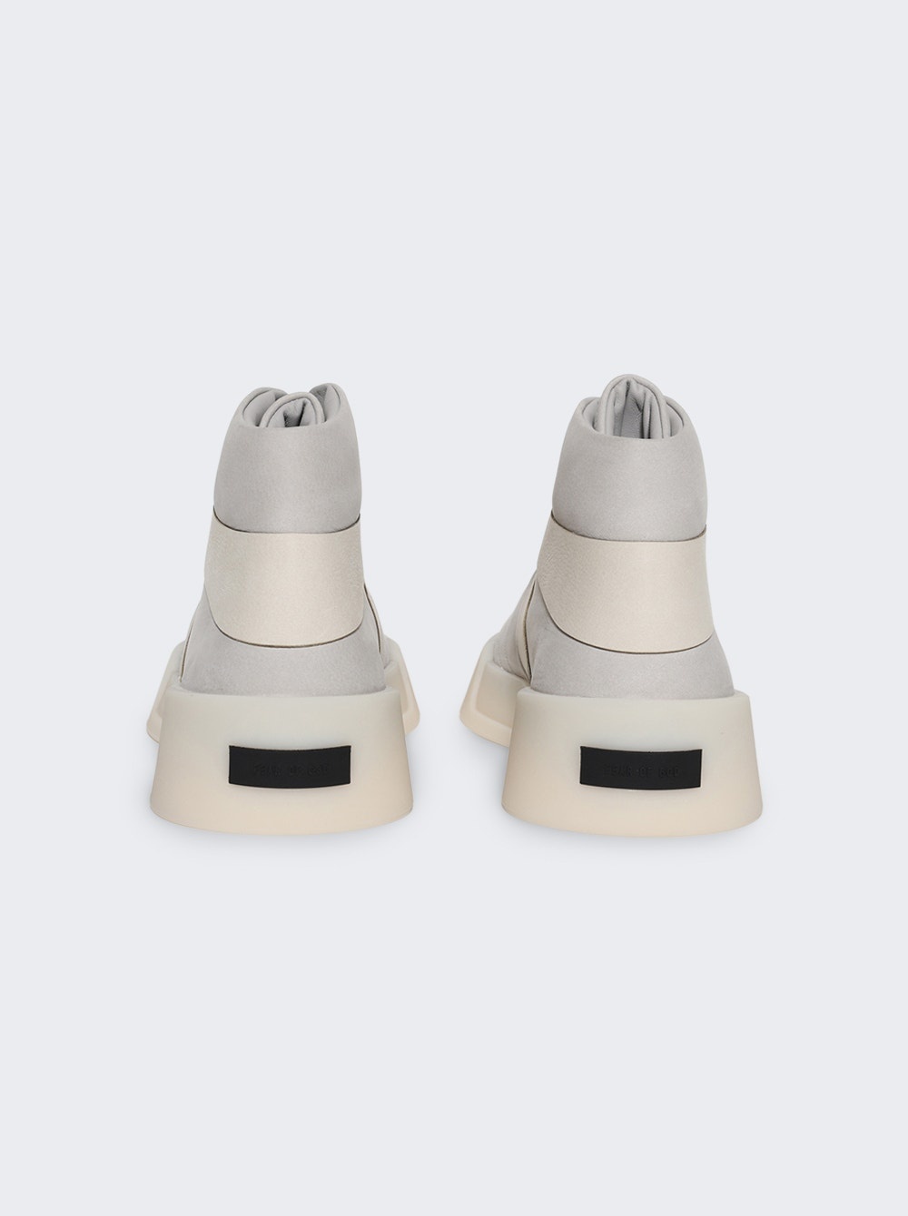 Basketball Sneakers Light Grey And Off White - 2