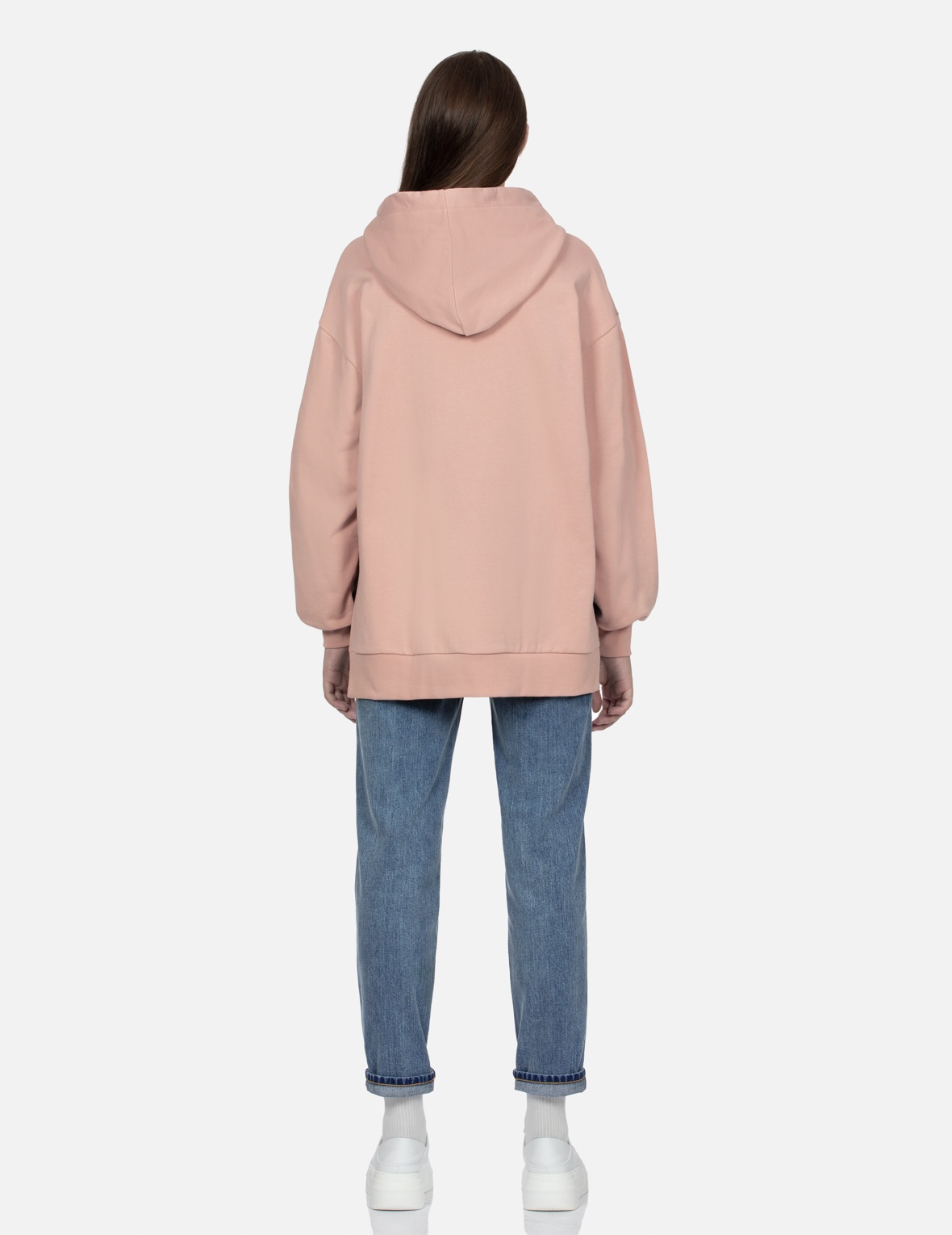 SEAGULL EMBROIDERY STRAIGHT FIT JEANS - 5
