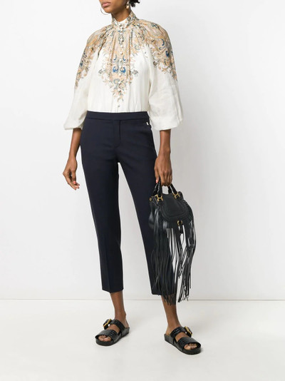 Chloé mini Marcie fringed handbag outlook