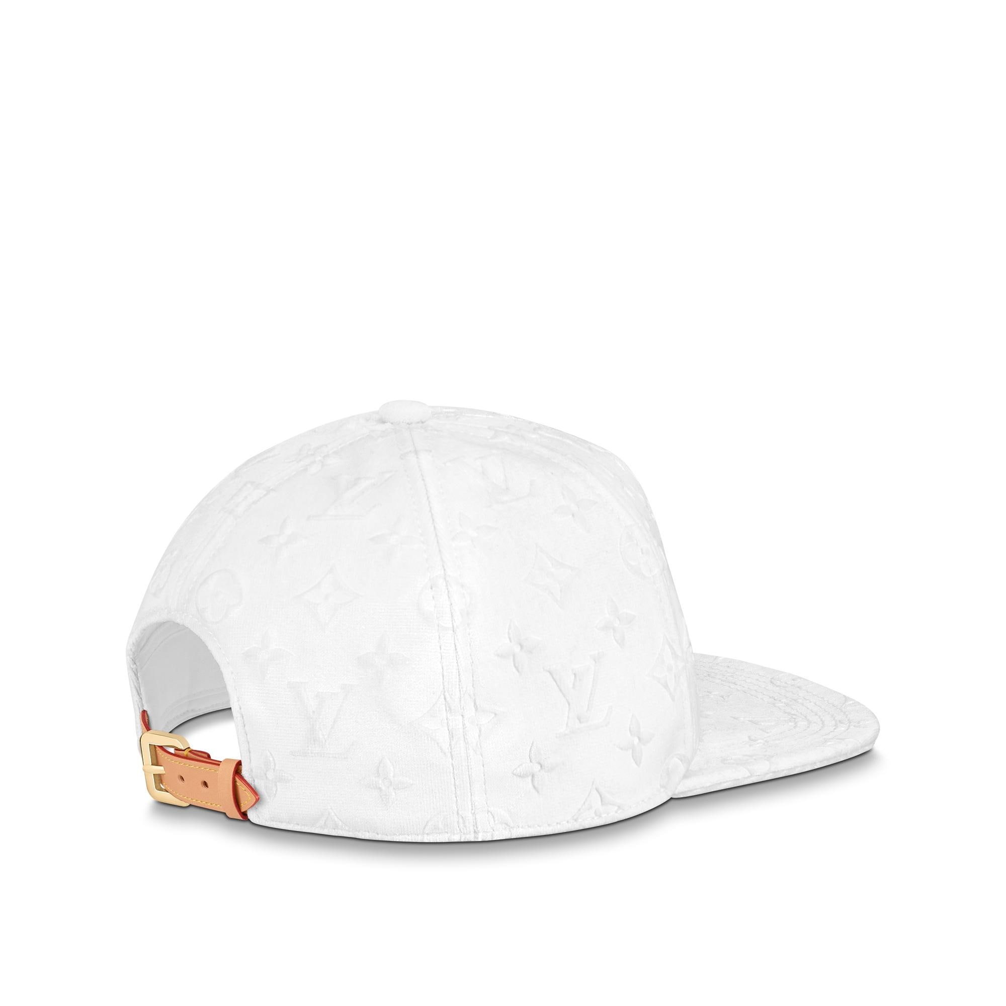 Monogram Velvet Cap - 3