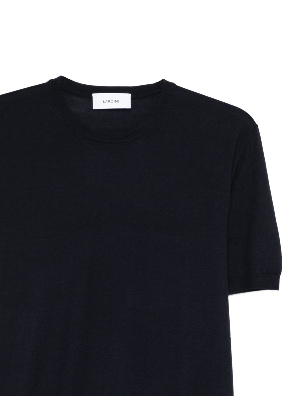 short-sleeve knitted T-shirt - 3