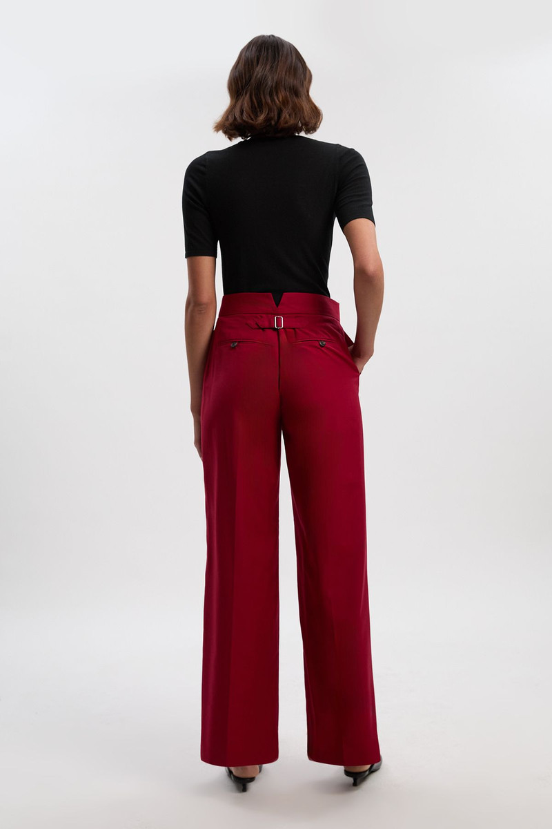 Polished Straight Leg Tailored Trouser 6
