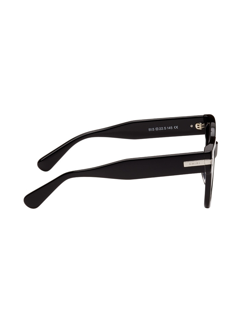 AMIRI Black Classic Logo Sunglasses outlook