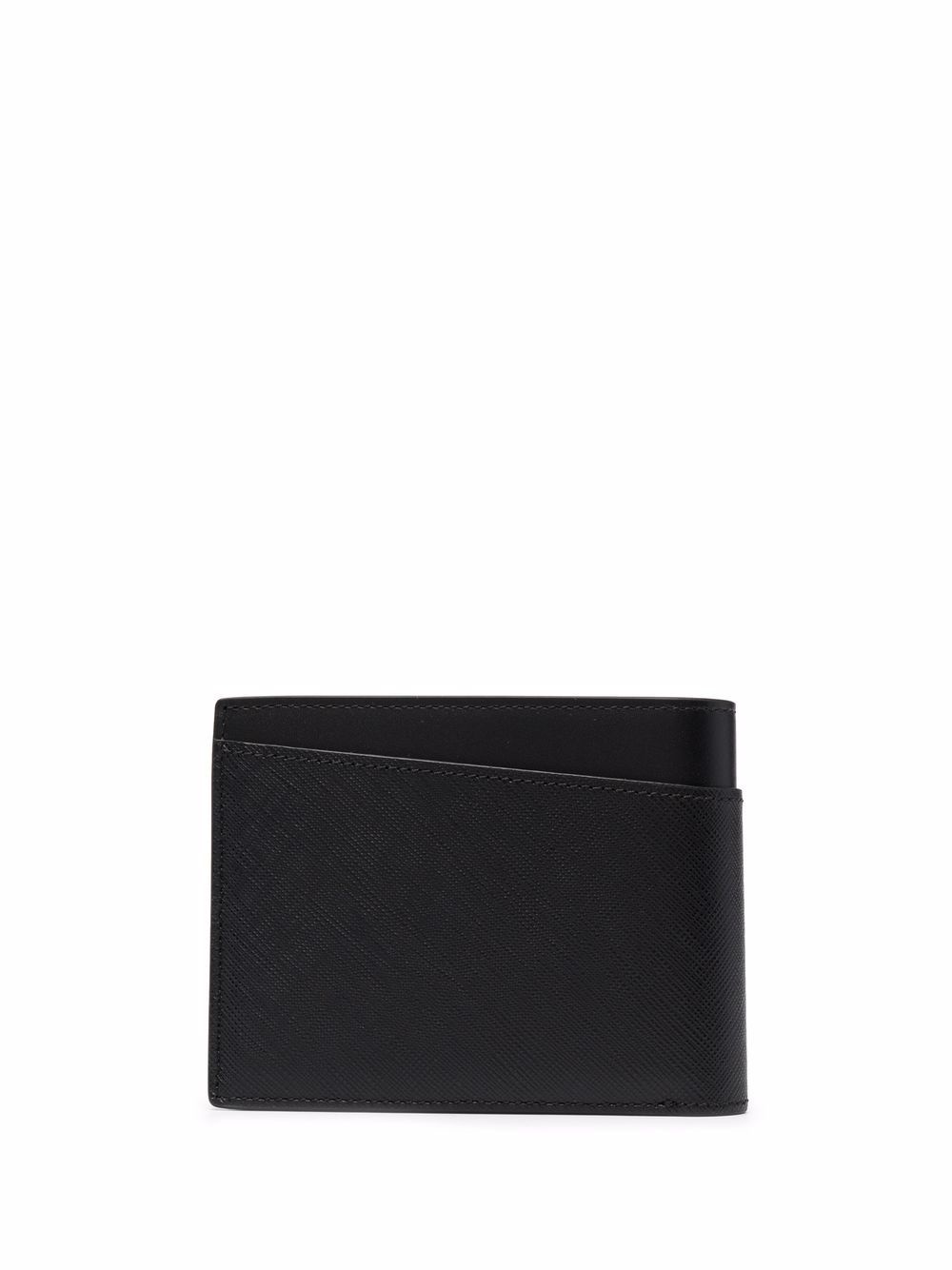 embossed-logo leather wallet - 2