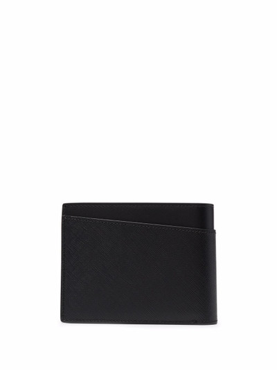 Montblanc embossed-logo leather wallet outlook