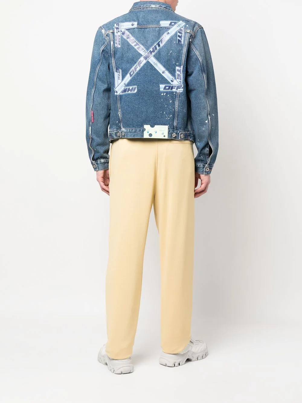 Tape Arrows Denim Jacket - 2