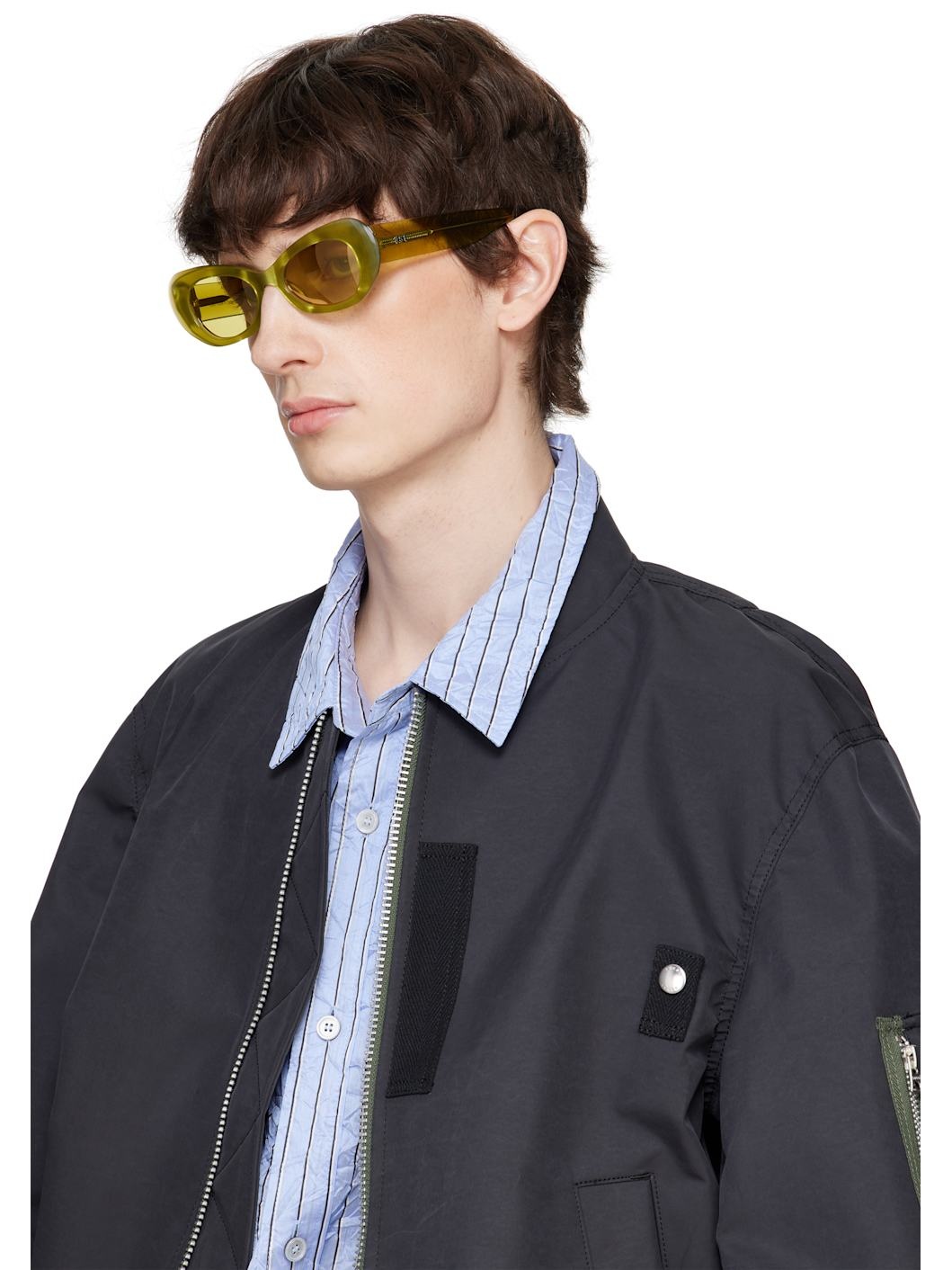Yellow Izipho Sunglasses - 4