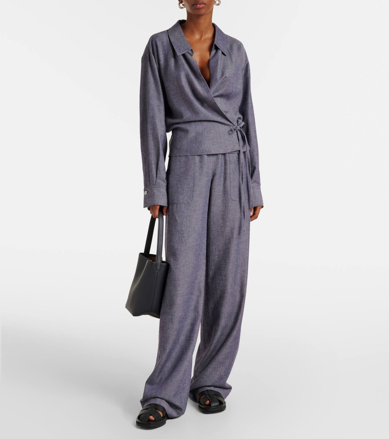Vince Wrap blouse outlook