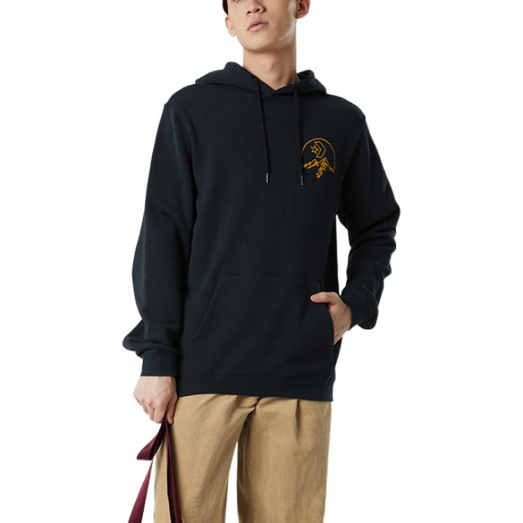 Converse Mountain Logo Hoodie 'Black' 10025050-A01 - 3