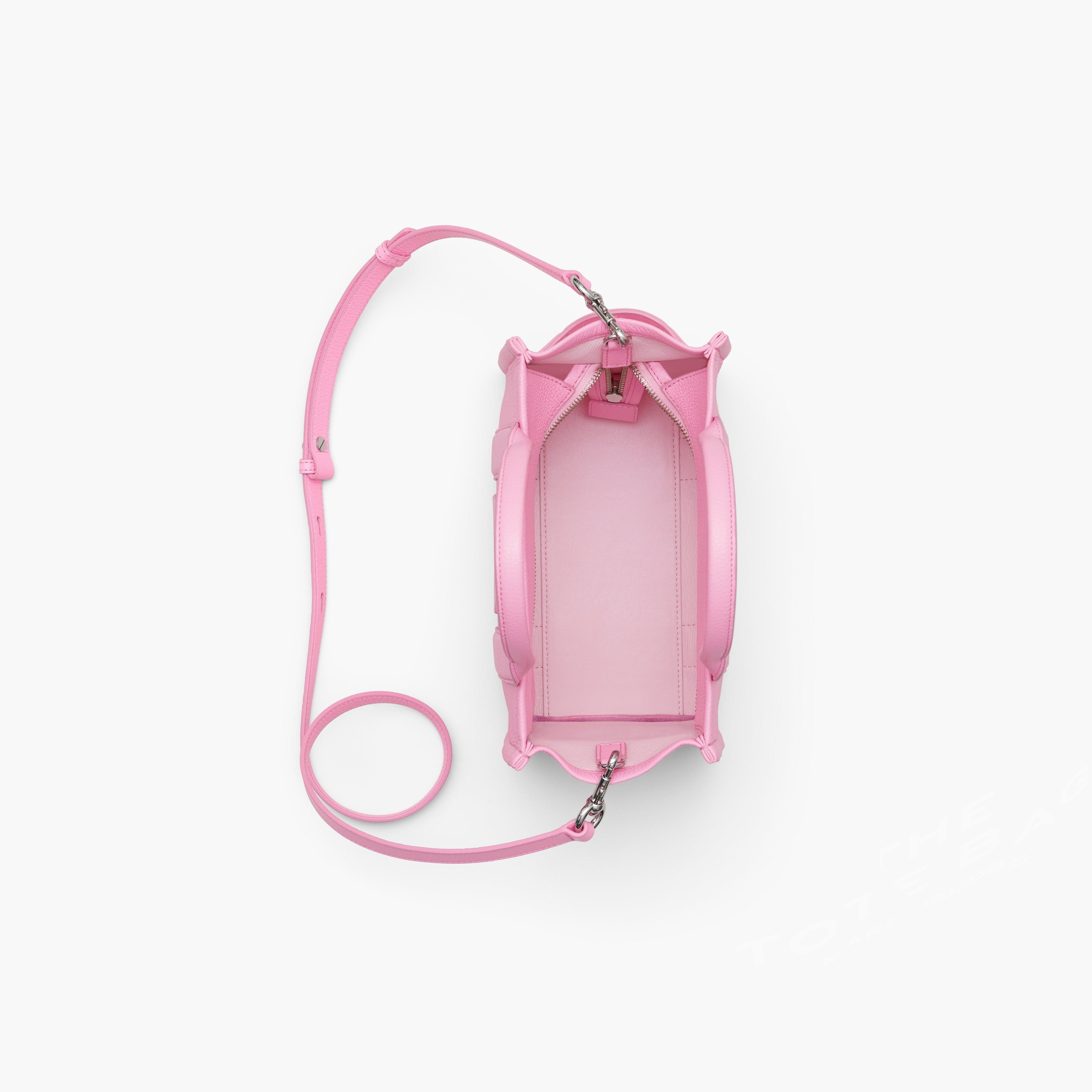 THE LEATHER SMALL TOTE BAG - 5