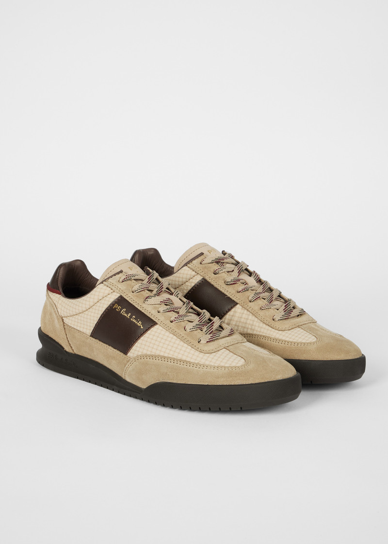 Beige 'Dover' Trainers 4