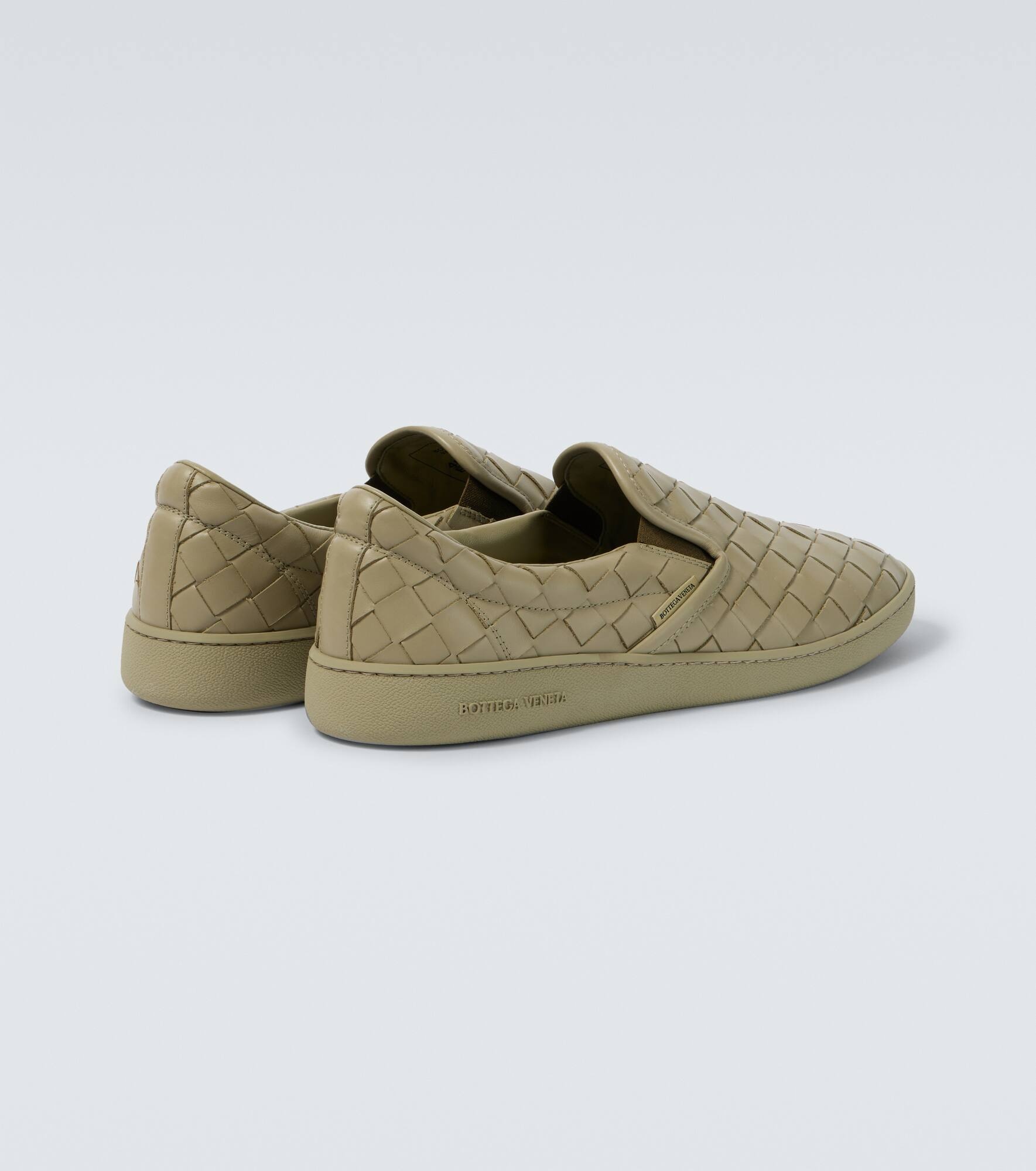 Sawyer Intrecciato leather sneakers - 6
