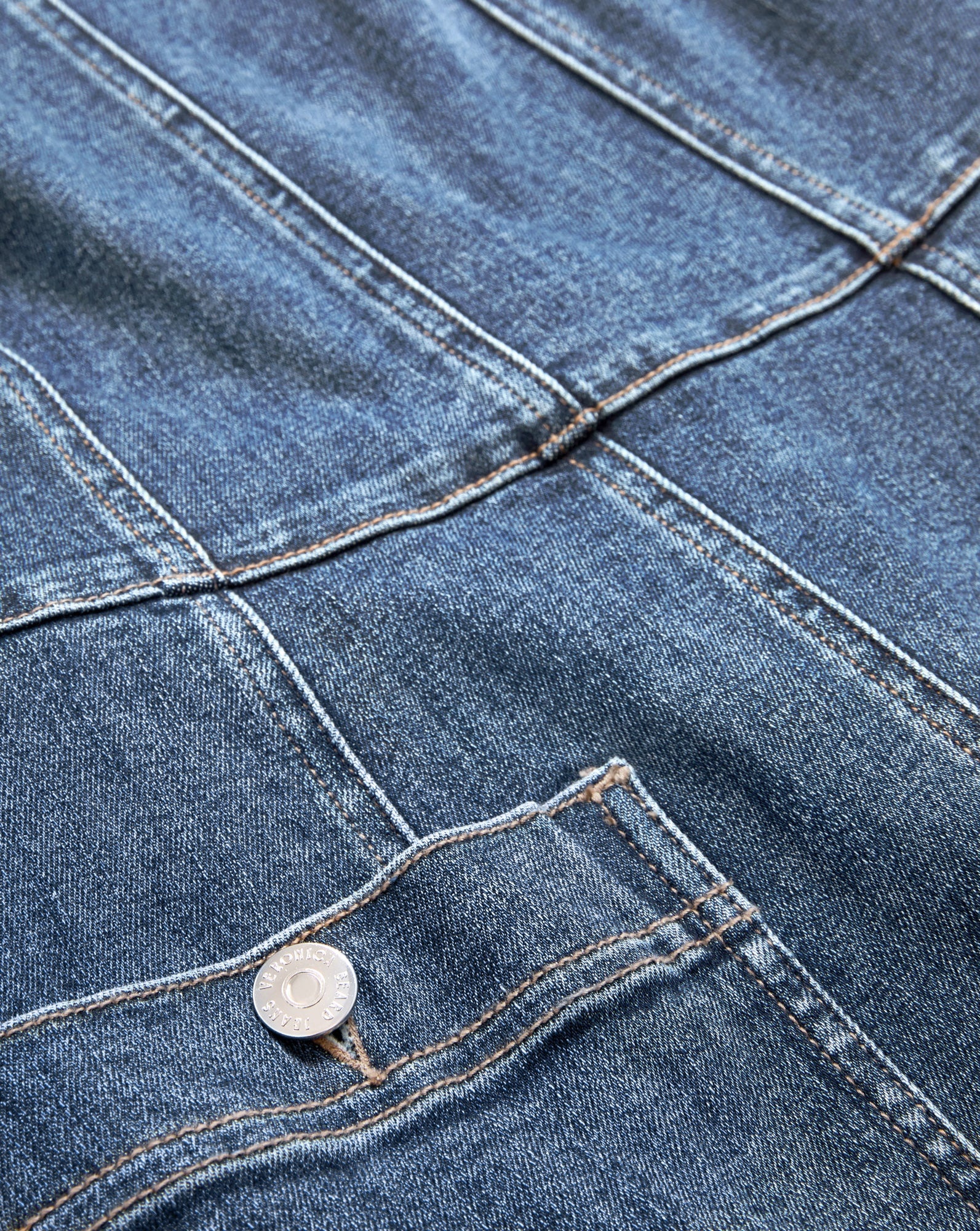 ZAIRE DENIM MINI DRESS - 5
