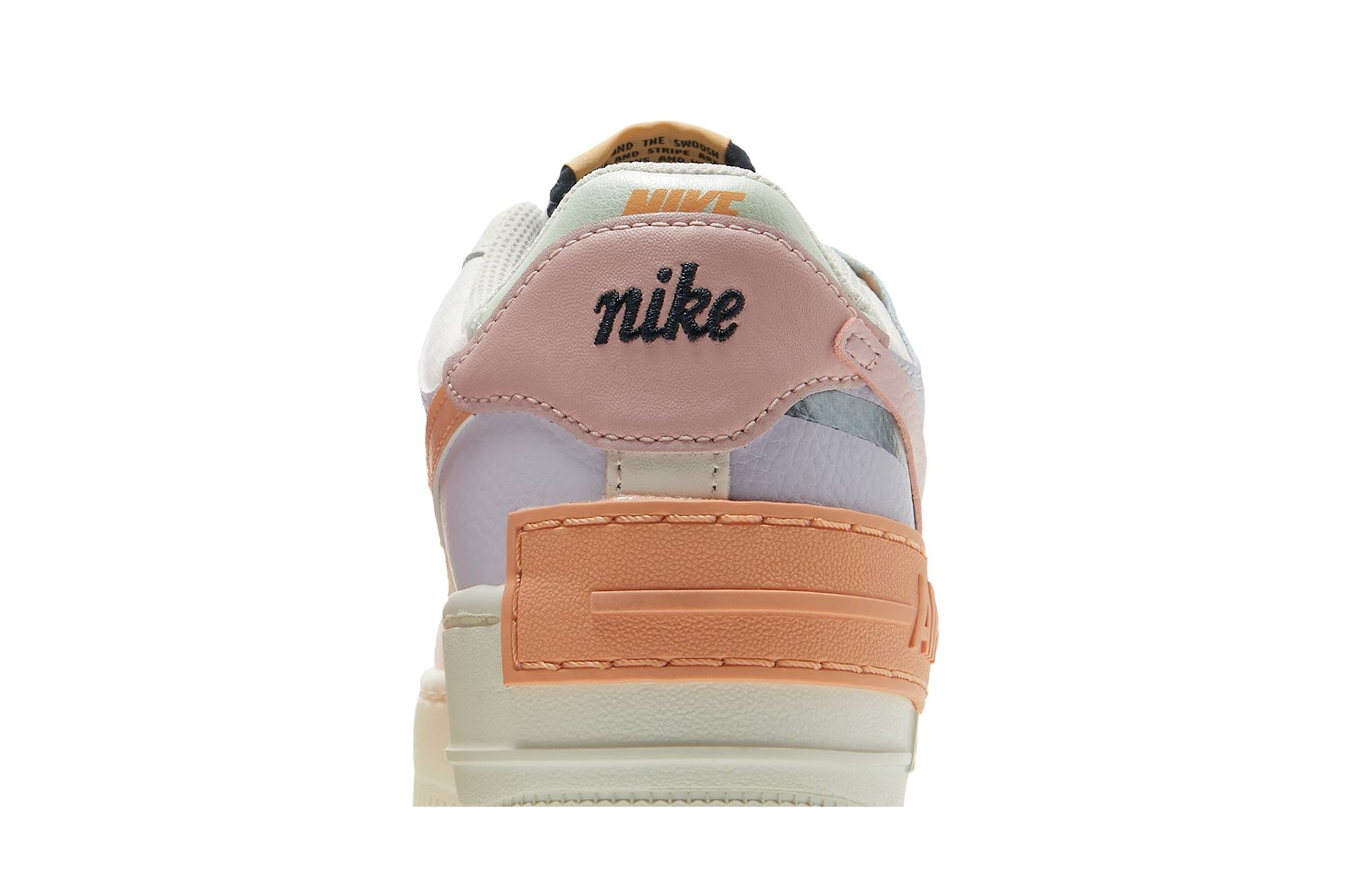 Wmns Air Force 1 Shadow 'Orange Chalk Pink Glaze' - 7