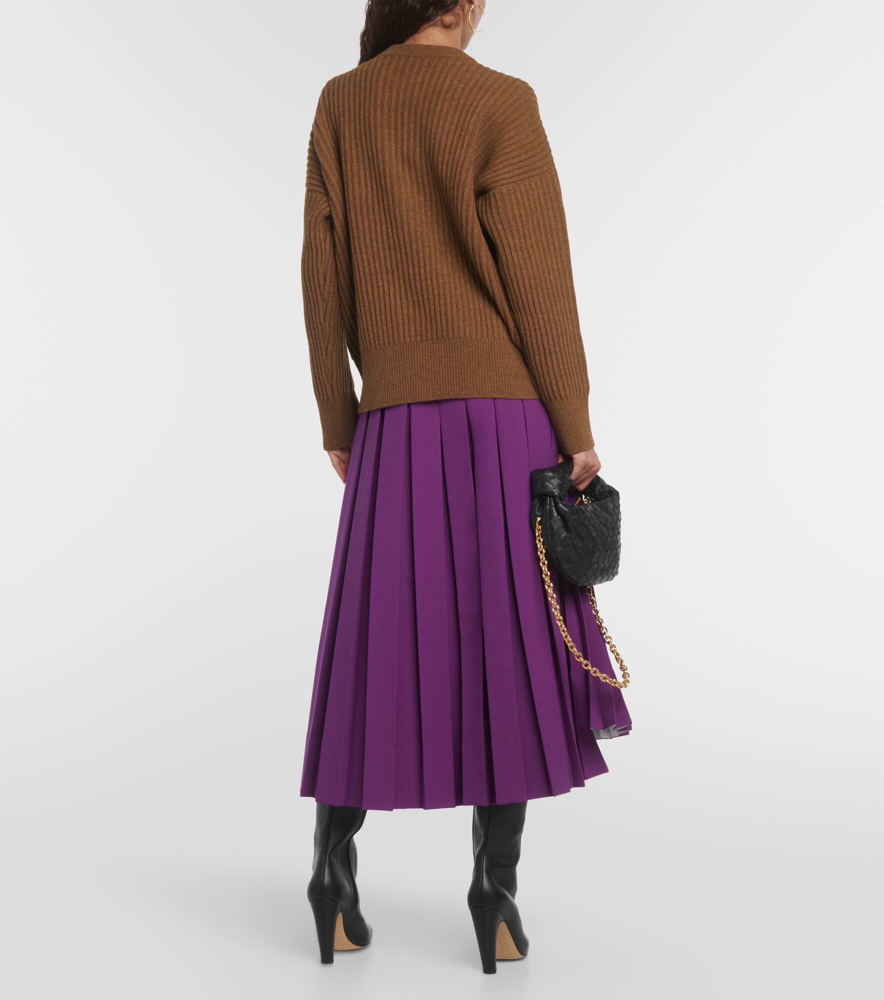 Wool and cashmere sweater - 3