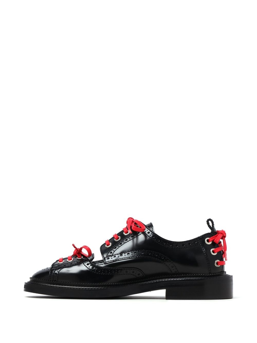 cut-out brogue shoes - 5