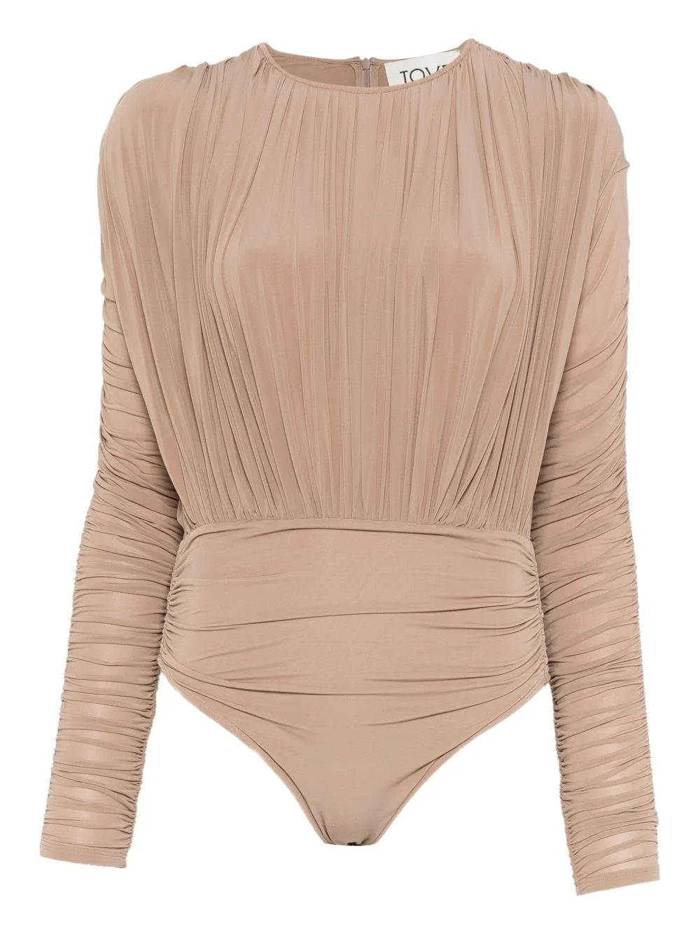 Zyana draped bodysuit - 1