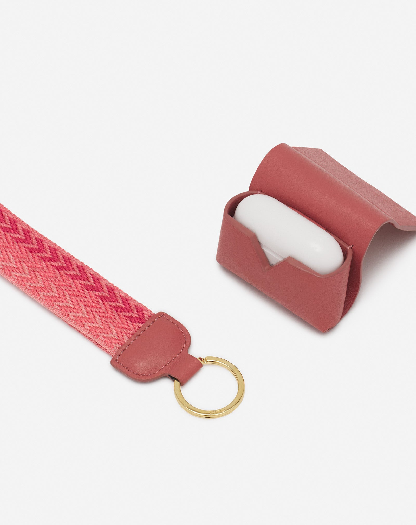 LANVIN SIGNATURE LEATHER CASE FOR AIRPODS PRO - 4