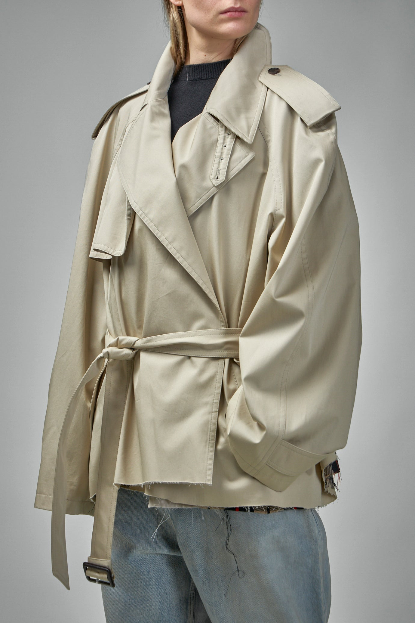 Cropped Trench - 4