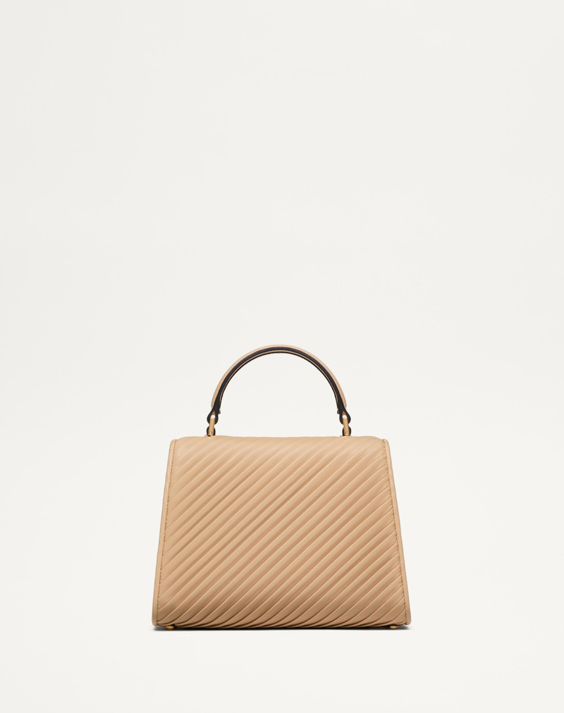 VALENTINO GARAVANI VSLING SMALL HANDBAG IN PLEATED NAPPA LEATHER 3