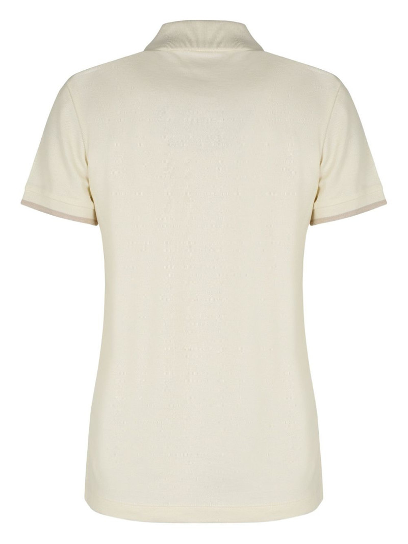 Moncler cotton polo top outlook