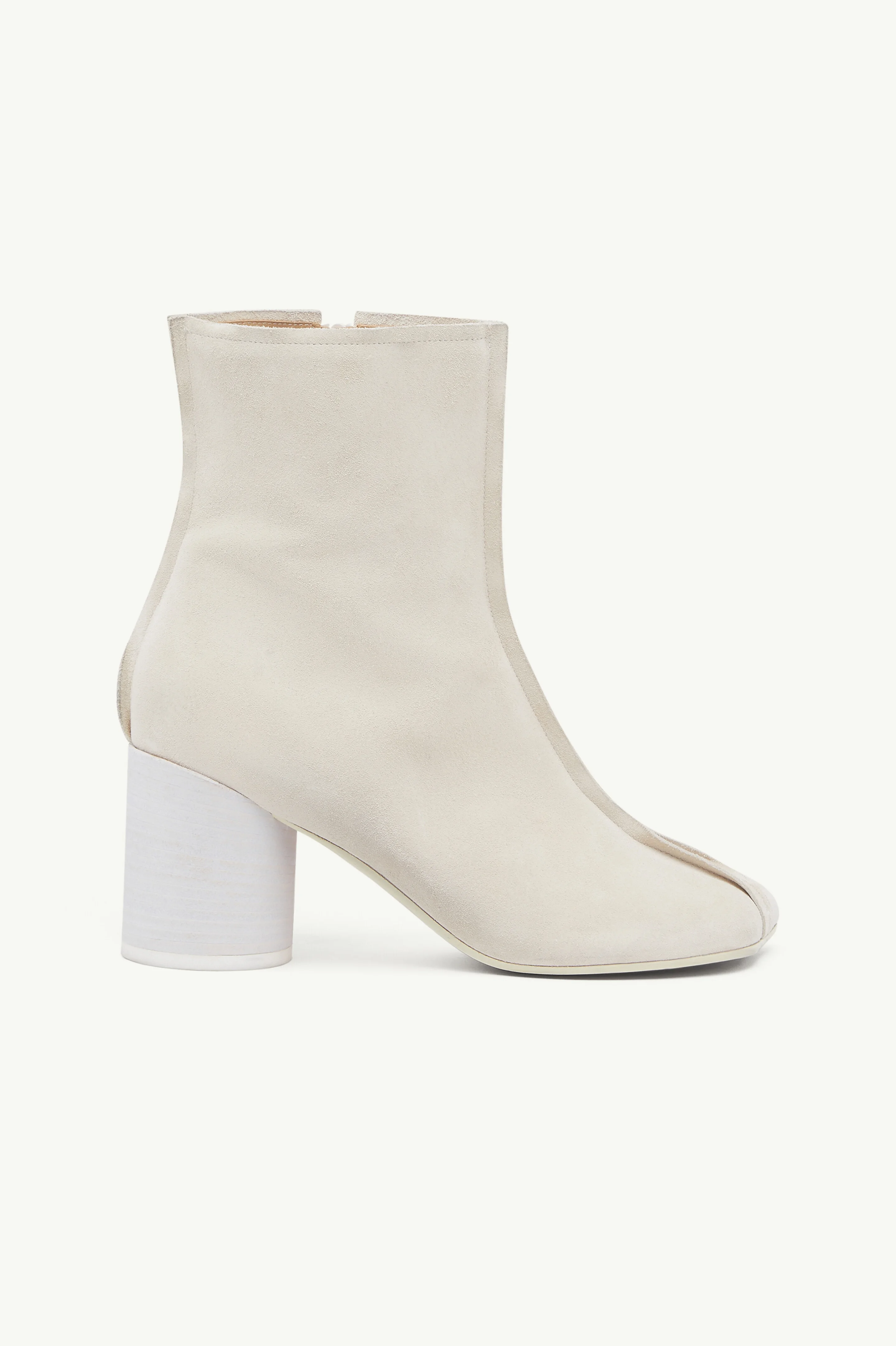 Suede Anatomic stitch toe ankle boots - 1