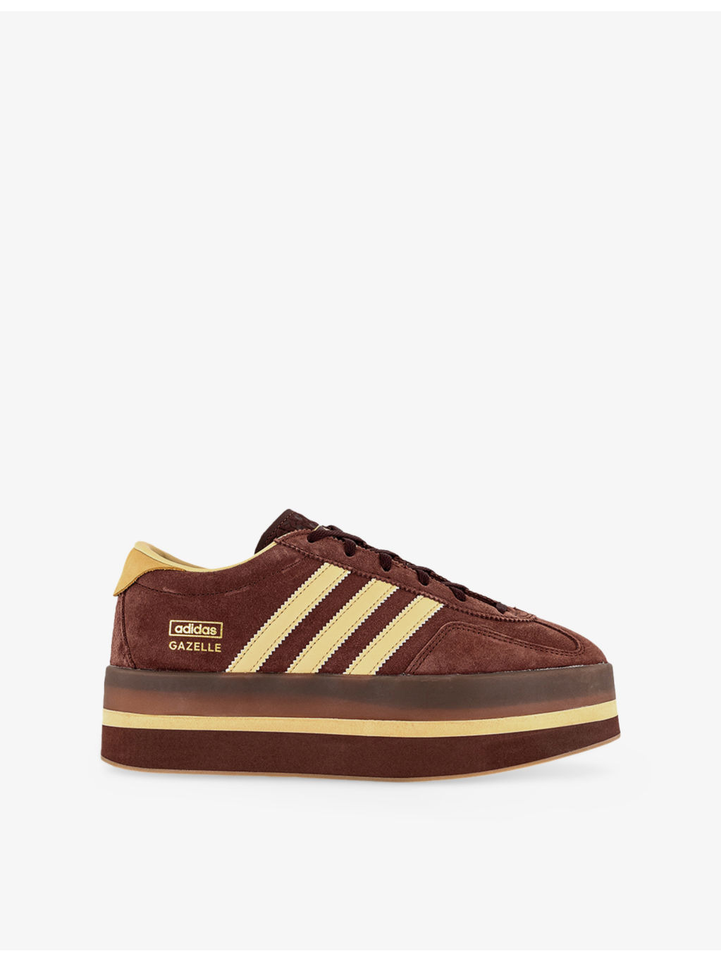 Gazelle Stack Suede Trainers - 1