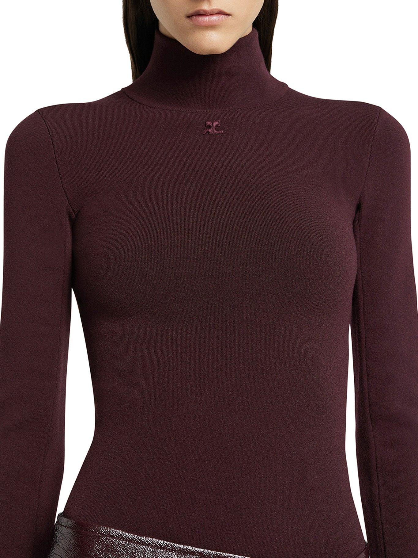 INTERLOCK TURTLENECK SWEATER - 5