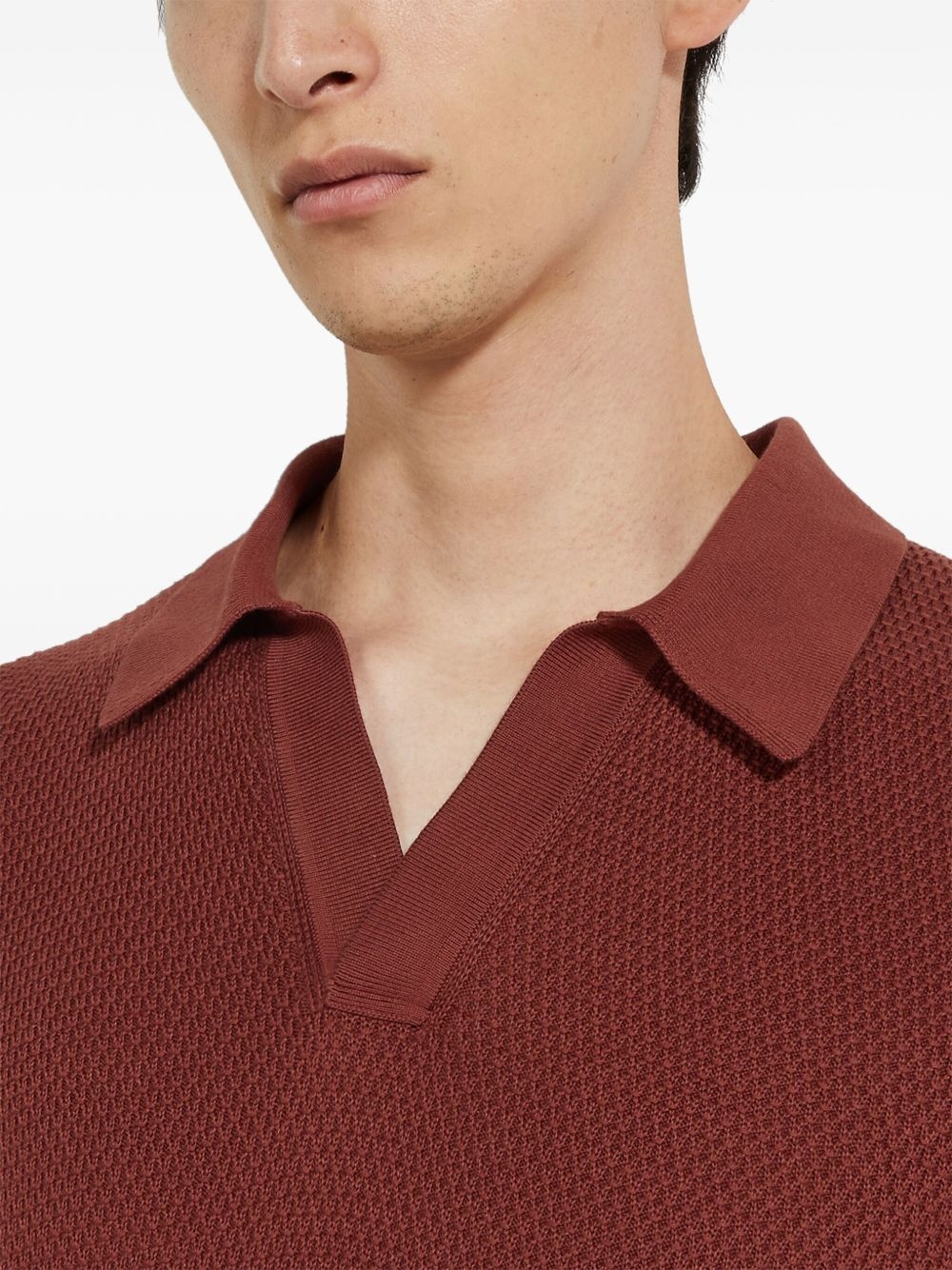 cotton polo shirt - 5