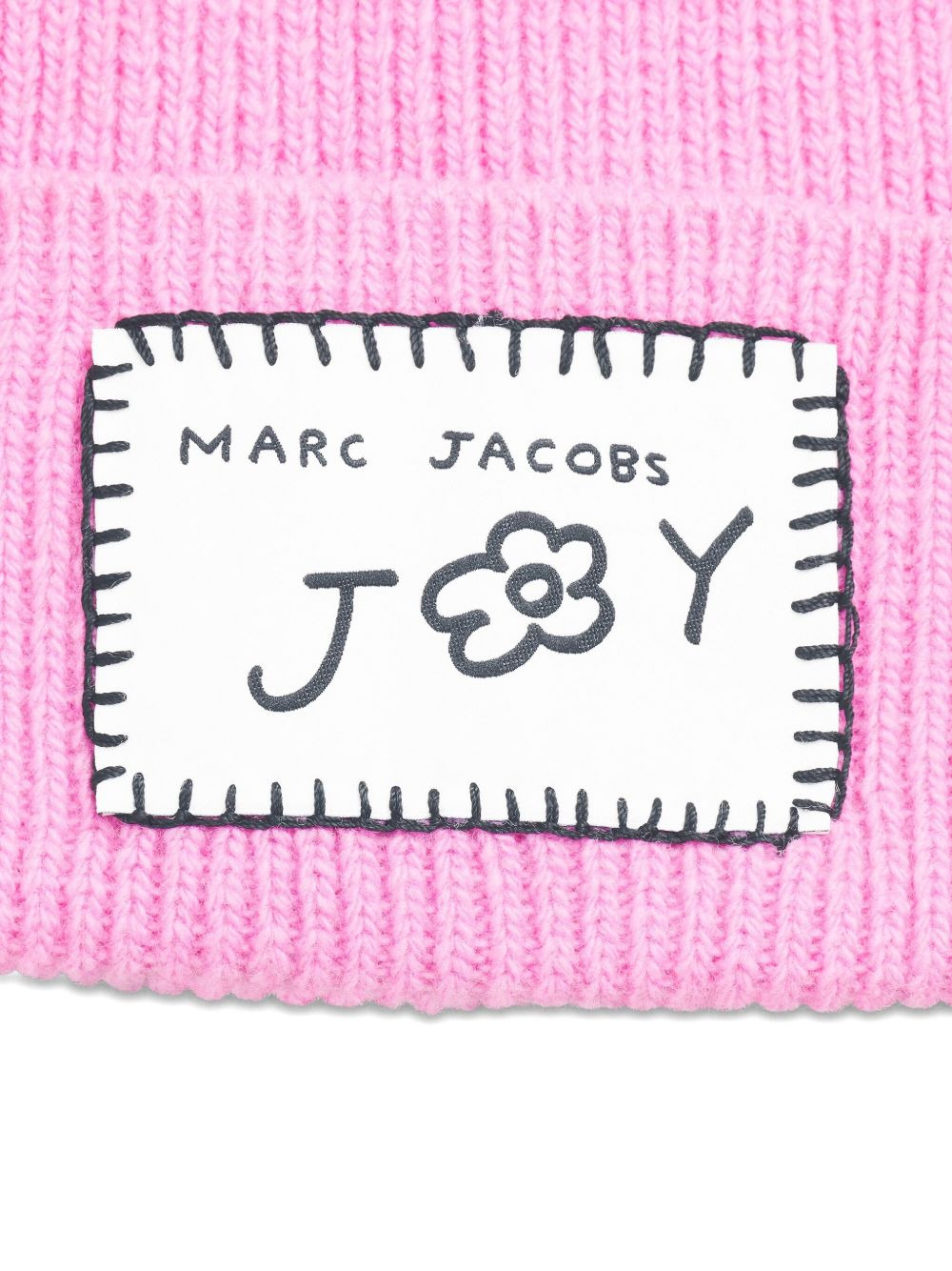 logo-patch beanie - 3