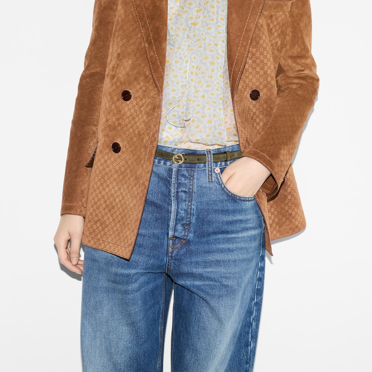 Gucci Blondie thin belt - 3