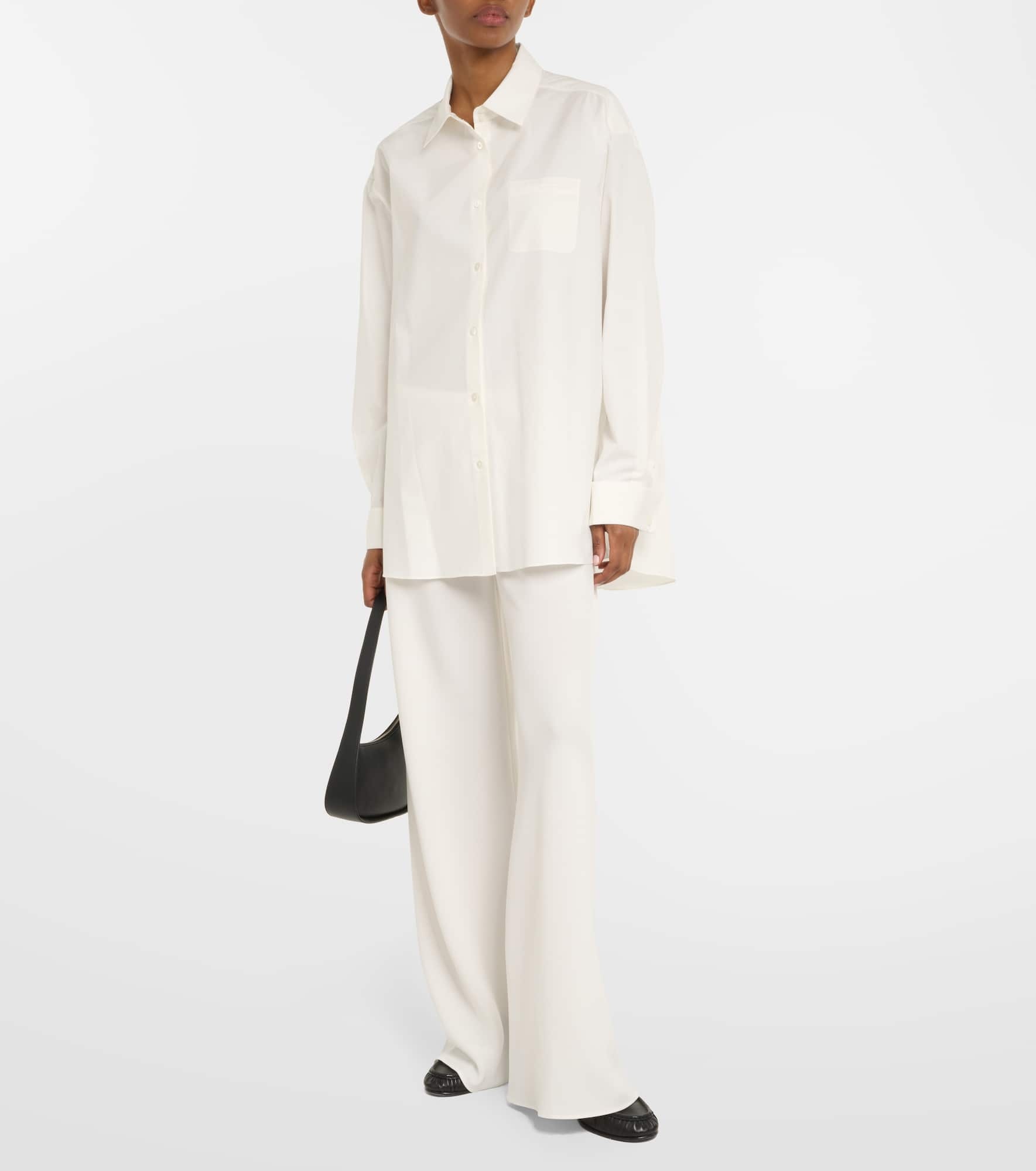 Gala double-cady wide-leg pants - 2