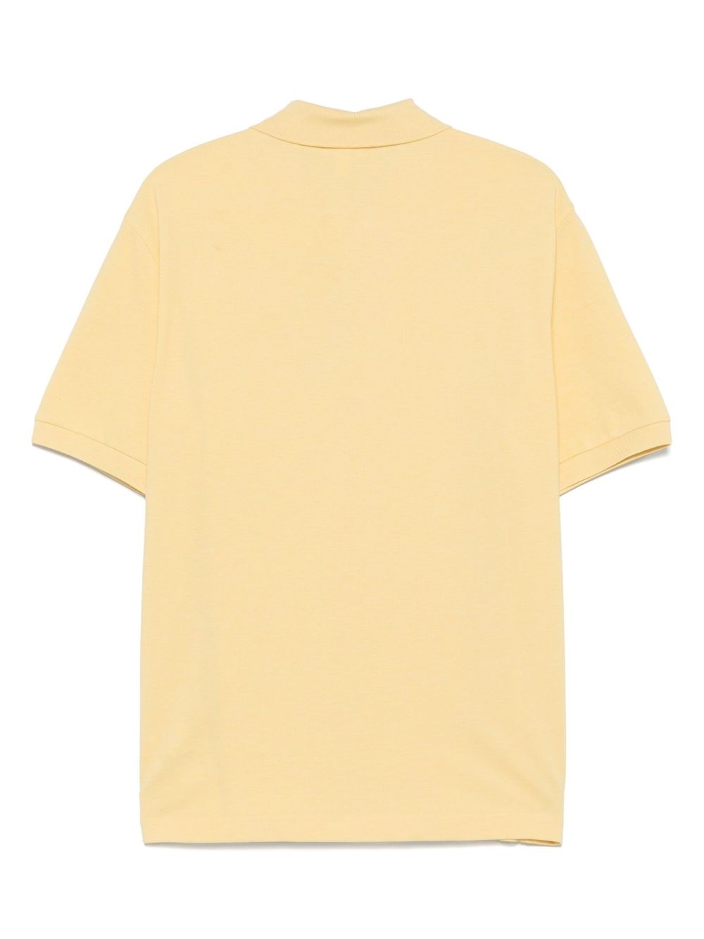 logo-patch polo shirt - 2