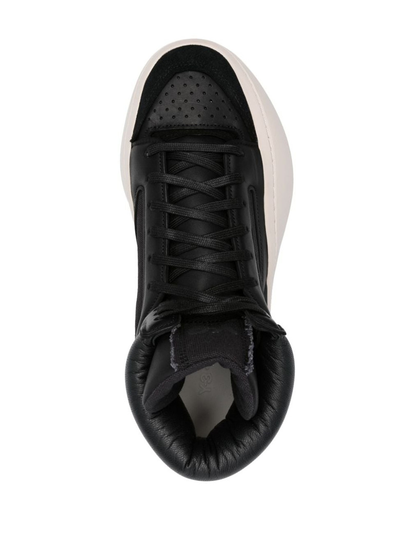 Centennial panelled leather sneakers 4