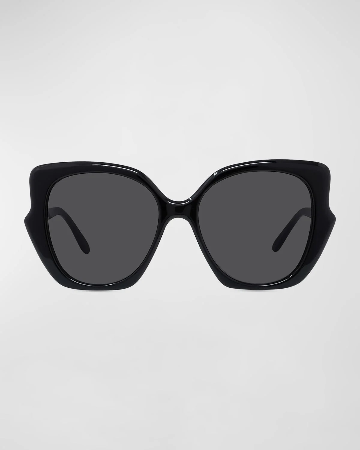 Logo Acetate Butterfly Sunglasses - 1