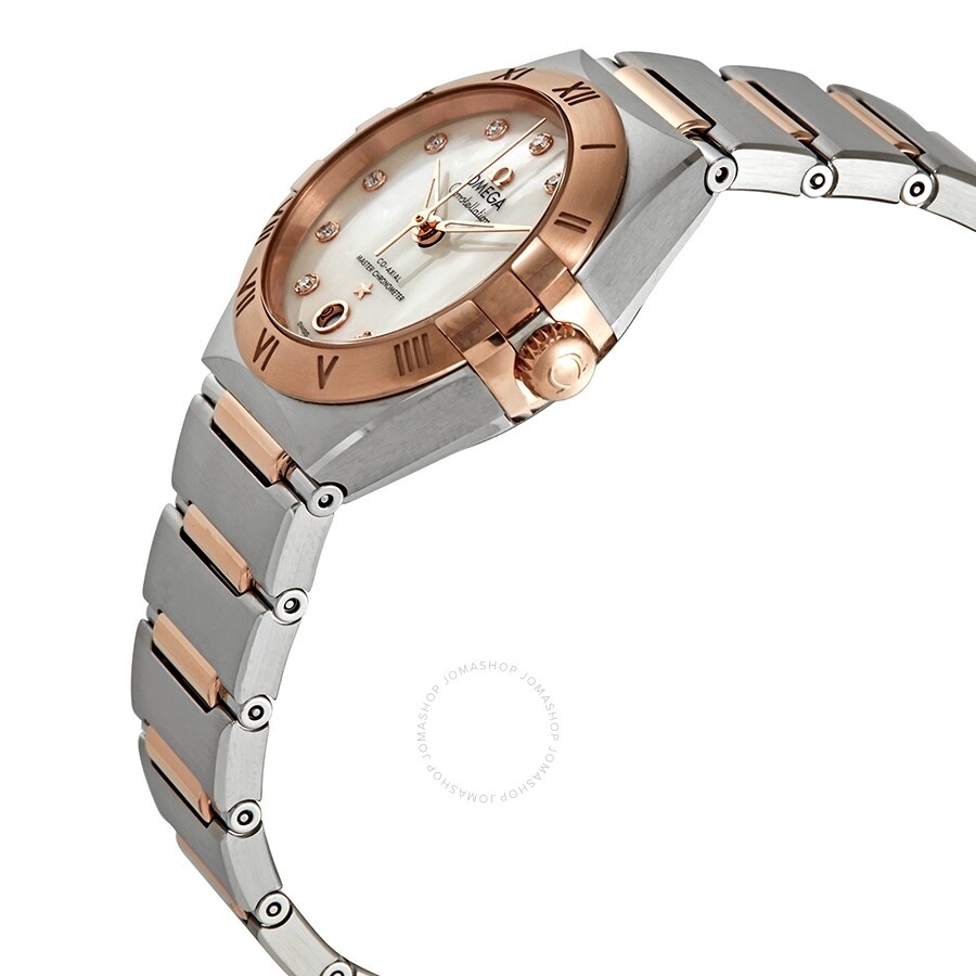 Omega Constellation Manhattan Co-Axial Master Chronometer Mother of Pearl Diamond Dial 29 mm Ladies  - 2