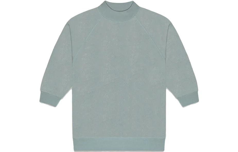 (WMNS) Fear of God Essentials Drop2 SS23 Terry Cloth 3/4 Sweatshirt 'Sycamore' FOG-SS23-350 - 2