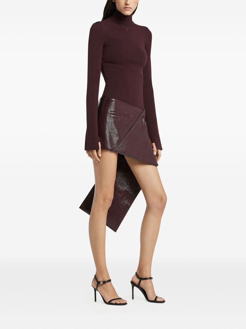 mock-neck long-sleeve sweater 3