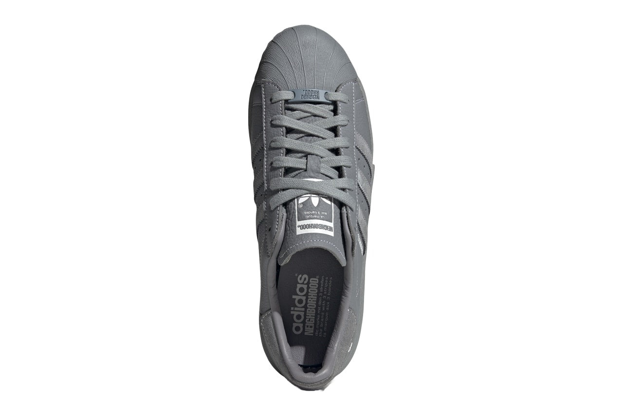 adidas x Neighborhood Superstar 'Cement Grey' IE6115 - 5