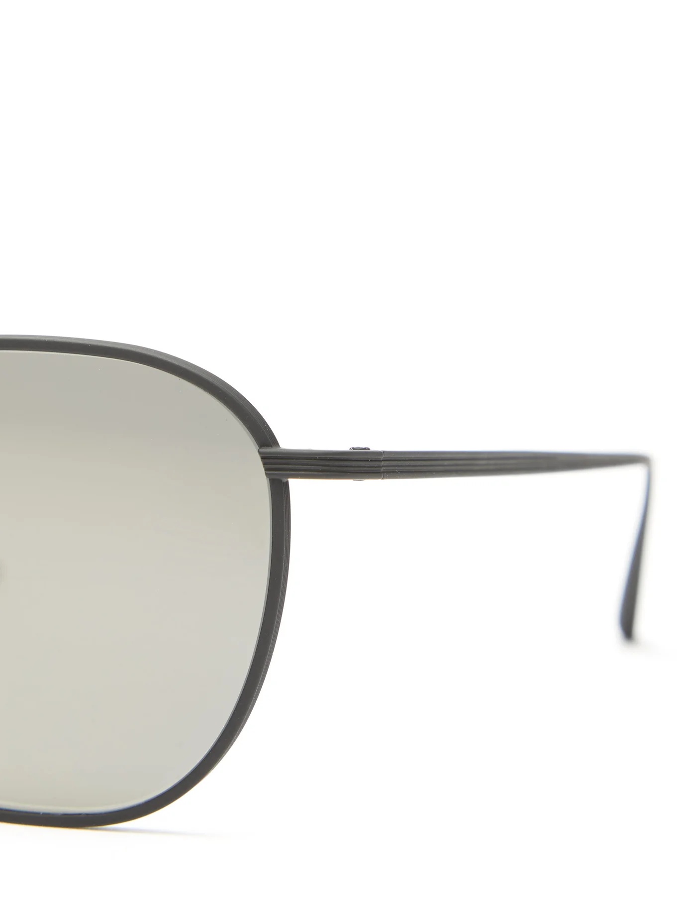 X Oliver Peoples Board Meeting 2 metal sunglasses - 5