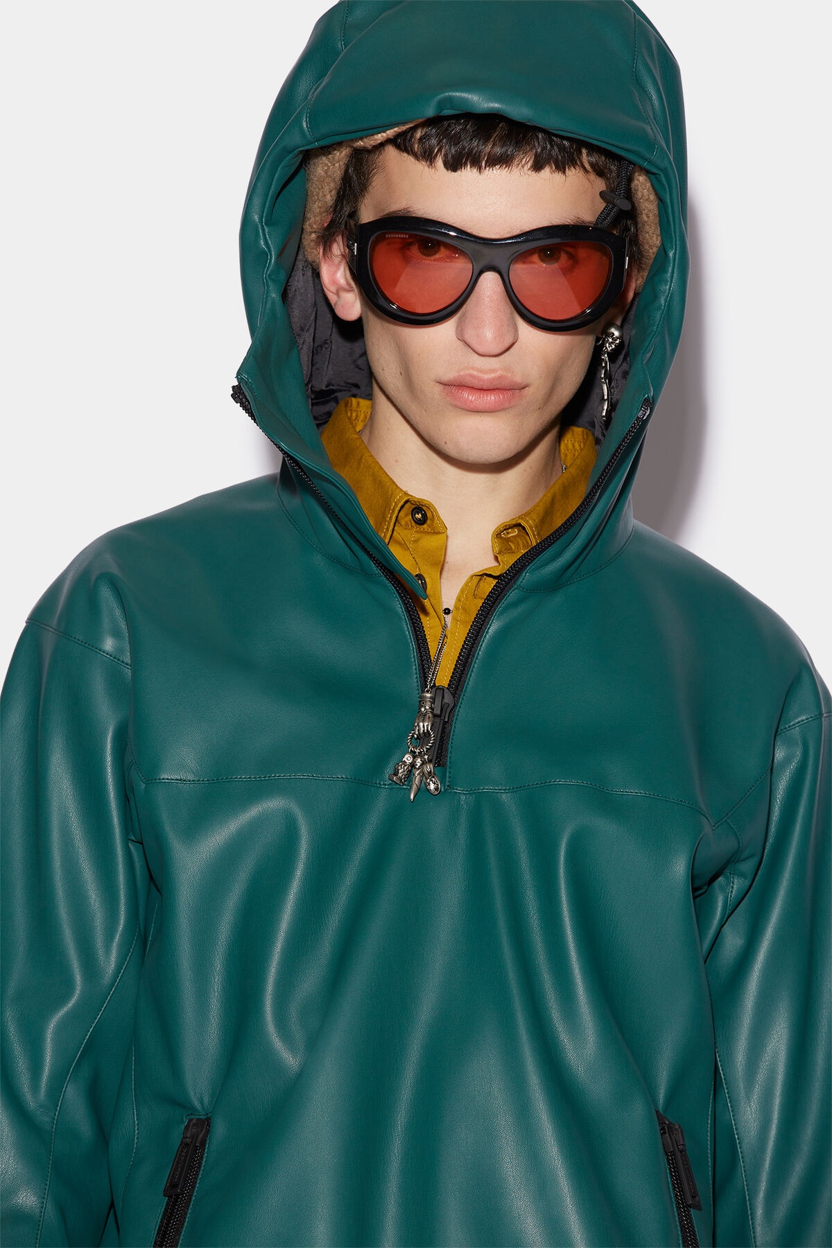 SLIT ZIP ANORAK - 4