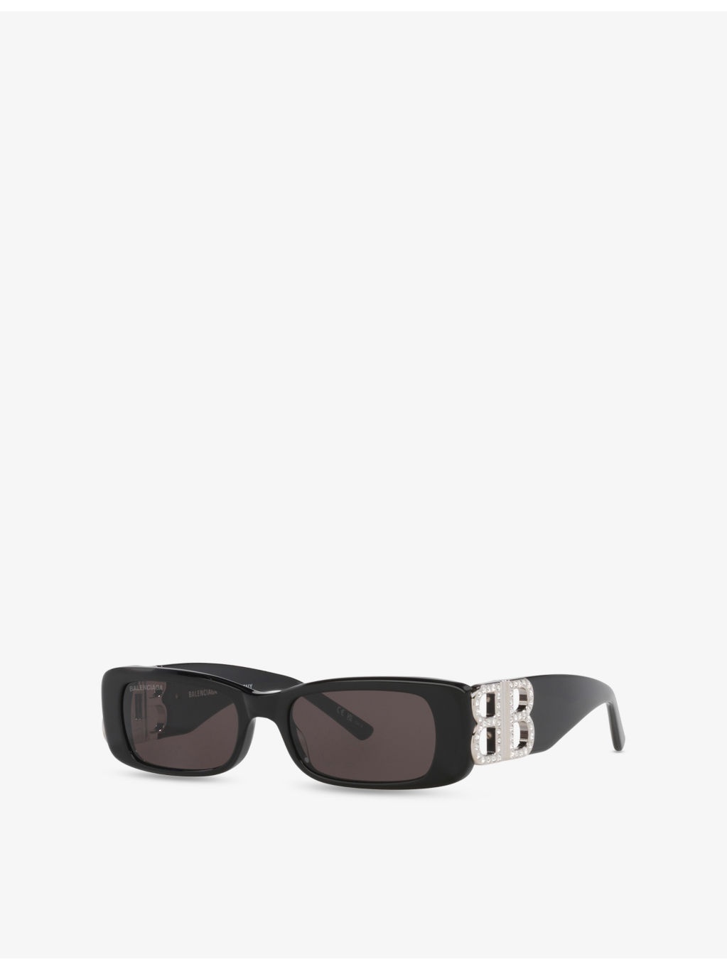 BB0096S Dynasty Rectangle-Frame Acetate Sunglasses - 4