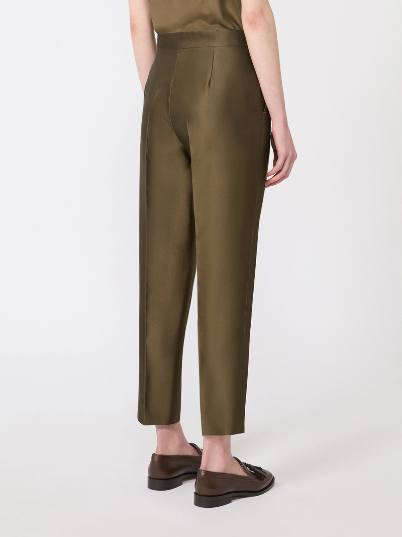 ZINCO Shantung trousers - KAKI 4