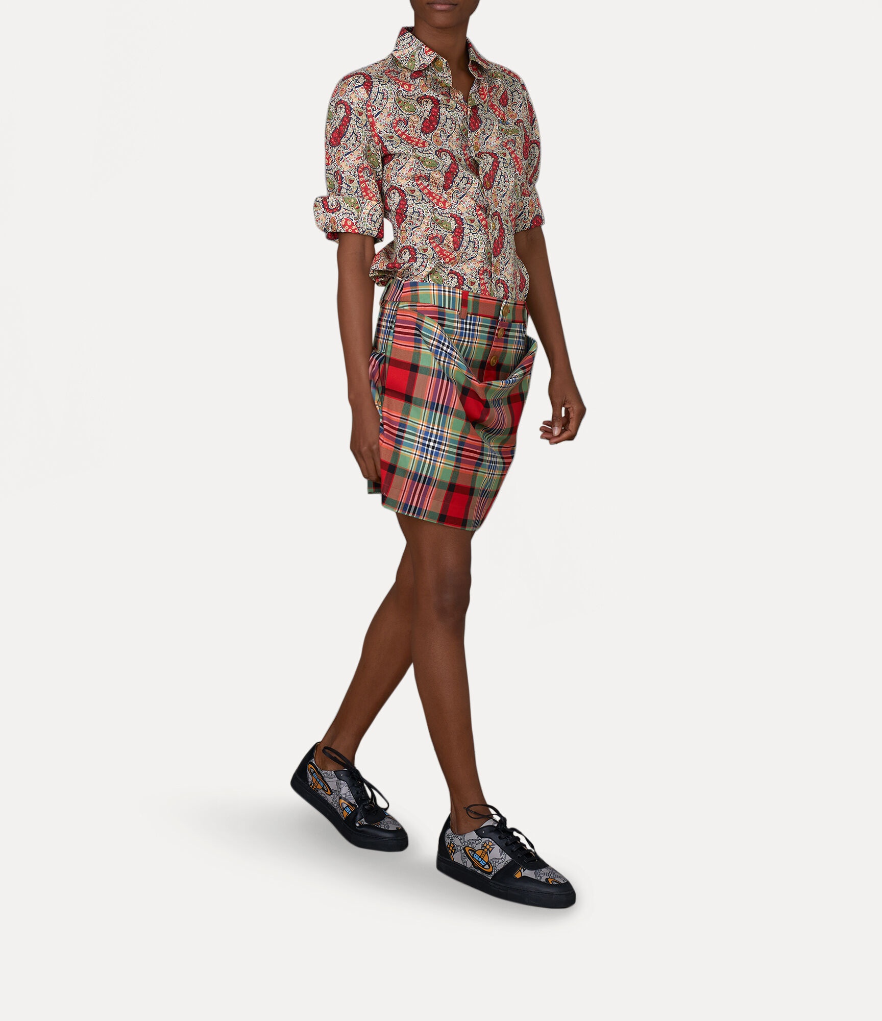 ALIEN SKIRT TARTAN - 2