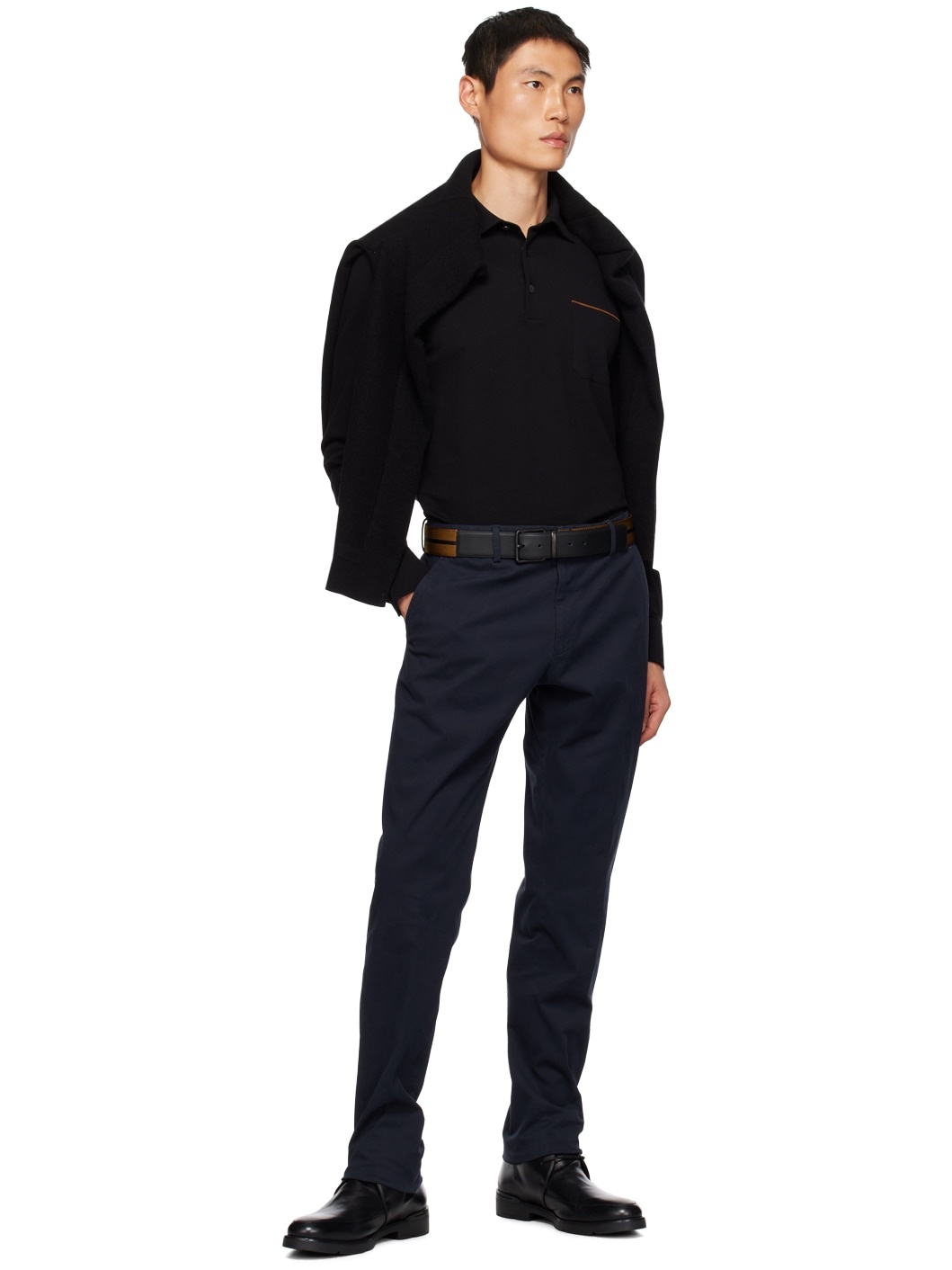 Tan & Black Technical Belt - 3